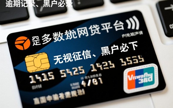 信用卡逾期了哪个网贷能借款，征信花了还能下款吗