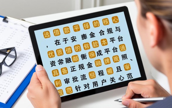 有哪些好一点的借款平台推荐，正规借款平台哪个下款快