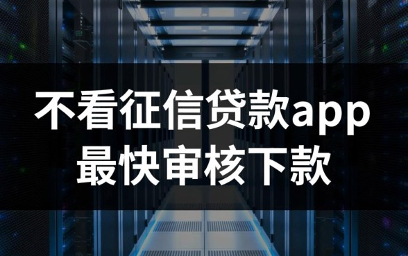 不看征信贷款app哪个最快审核下款，2026不看征信秒批口子有哪些