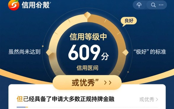 芝麻信用分609分在哪借款，609分哪个贷款平台通过率高？