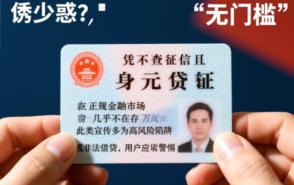 个人身份证贷款2万不查征信是真的吗，哪里申请秒下款最快？