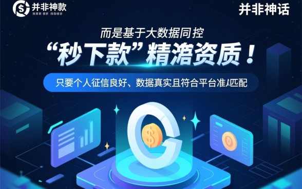 有什么小贷可以秒下款的软件，急用钱哪个借钱最快？