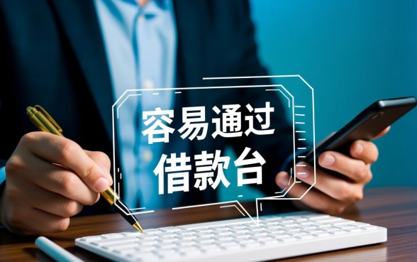 网上比较容易通过借款平台的软件有哪些，哪个下款快？