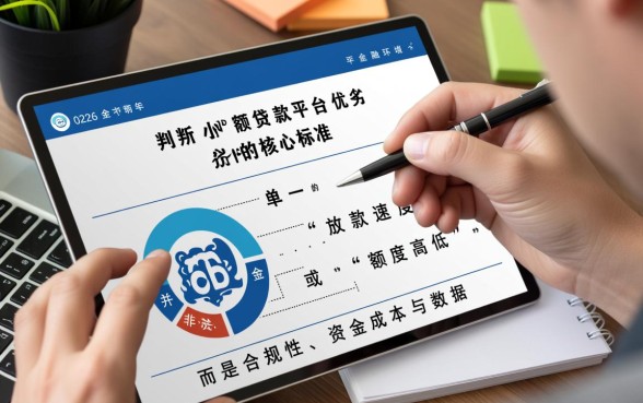 2026小额贷款平台哪个好，正规靠谱的有哪些