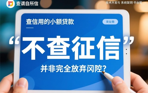 不查信用的小额贷款有哪些平台呢，不看征信哪个正规容易通过