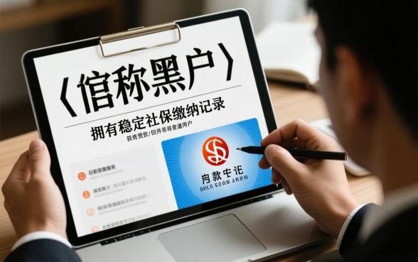 黑户有社保能做的网贷有哪些，黑户有社保能下款吗