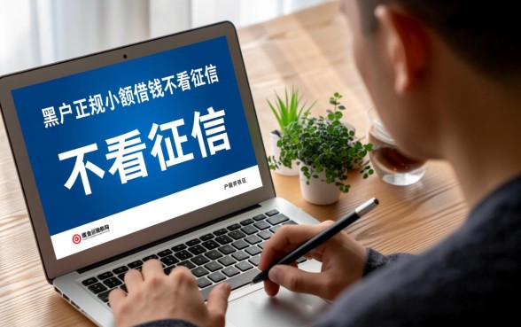 黑户不看征信哪里能借钱？正规小额贷款平台怎么申请？