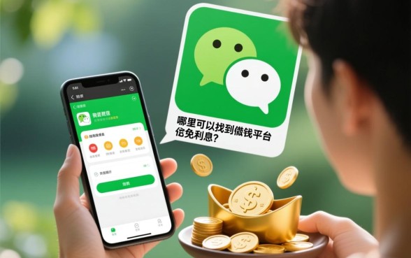 微信哪里可以借钱免利息？微信借钱免息平台有哪些？