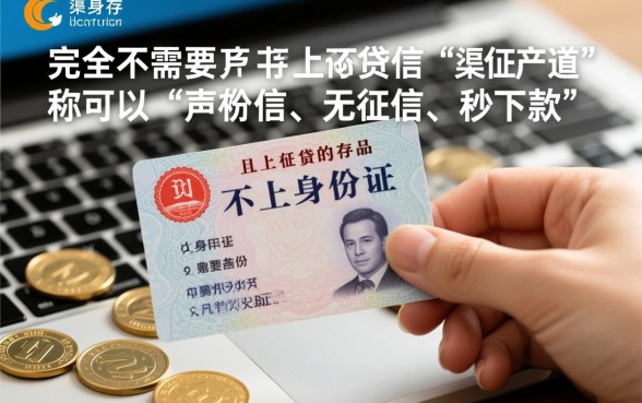 不上征信不用身份证的贷款有哪些，怎么申请通过率高？