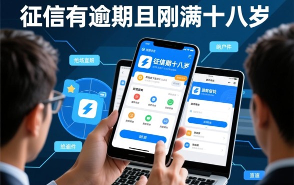 征信有逾期十八岁能借钱的软件有哪些，真的能下款吗？