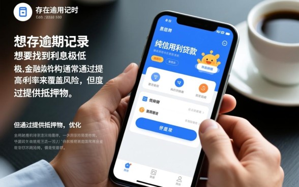 征信逾期怎么贷款，征信有逾期利息低的软件有哪些