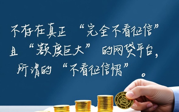 额度大不看征信的网贷有哪些平台，2026急需用钱哪里借