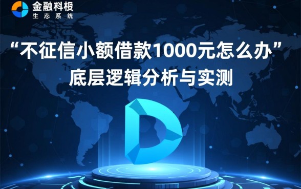 不征信小额借款1000元怎么办，有哪些正规平台？