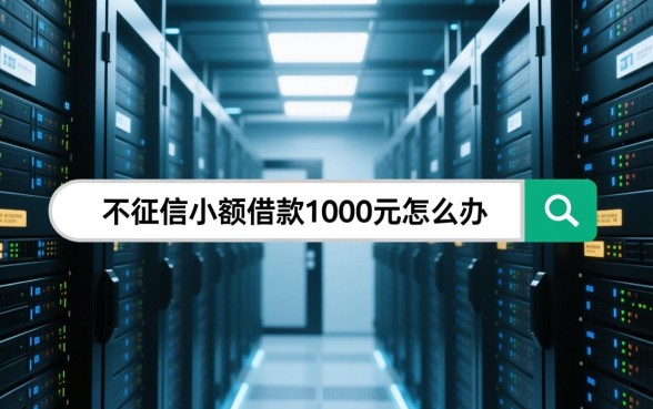 不征信小额借款1000元怎么办，哪里可以借到钱？