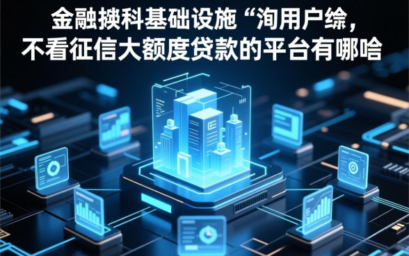 不看征信大额度贷款的平台有哪些，真的能下款吗