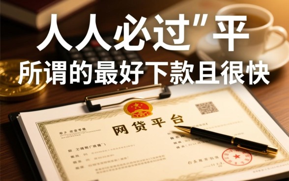 哪个网贷平台最好下款而且很快，急需用钱哪个平台容易过？