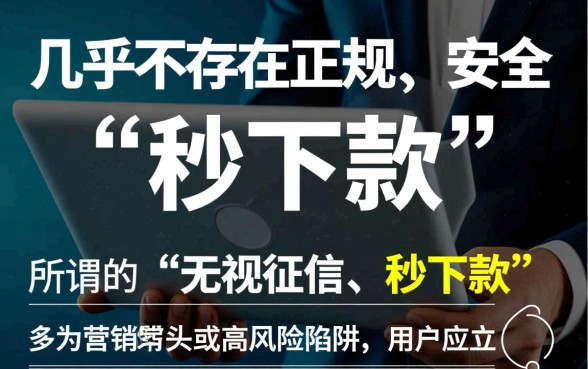征信花能秒下款的网贷有哪些，2026不看征信的平台