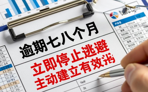 马上金融逾期七八个月怎么办，逾期7个月会被起诉吗？