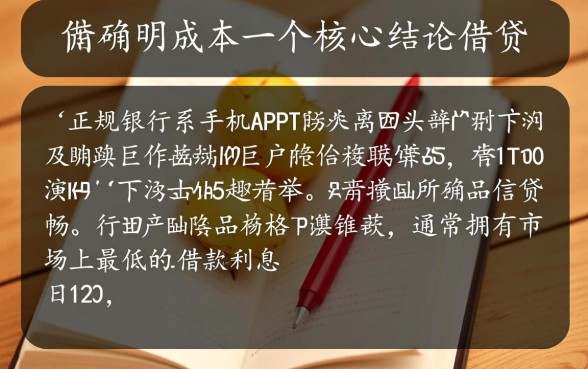 哪个手机软件借钱利息最低呢，正规贷款app怎么申请？