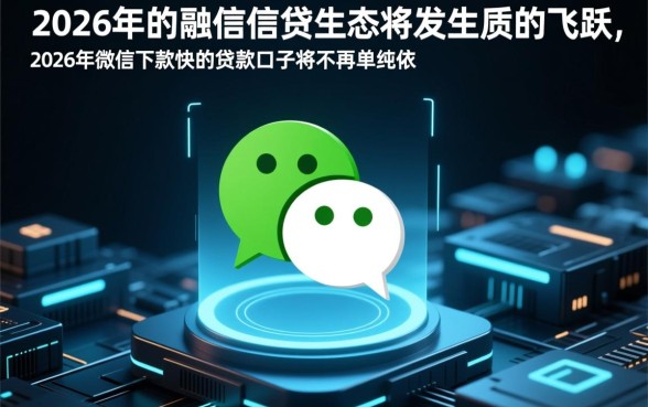 2026年微信下款快的贷款口子有哪些，哪个靠谱容易通过？