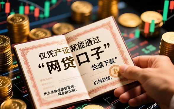 房产证下款的网贷口子是真的吗，房产抵押贷款靠谱吗