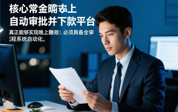 晚上可以下款的小额贷款口子有哪些？晚上下款贷款靠谱吗？