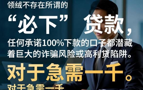 有没有必下一千元的小额贷款口子