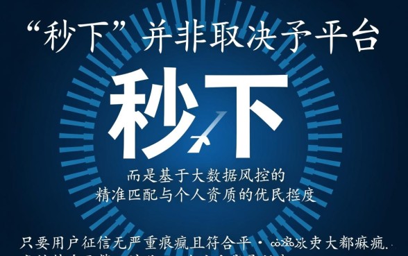 借五千块钱的口子秒下的贷款平台有哪些，哪个比较靠谱？