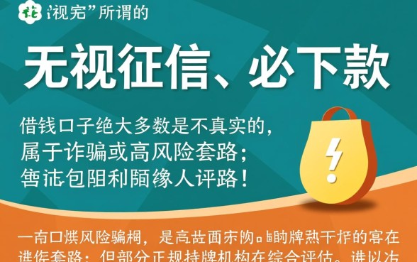征信花借钱口子能下款吗是真的吗