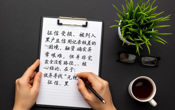 黑户信用很烂咋样才能借到钱，哪里有不看征信的贷款口子