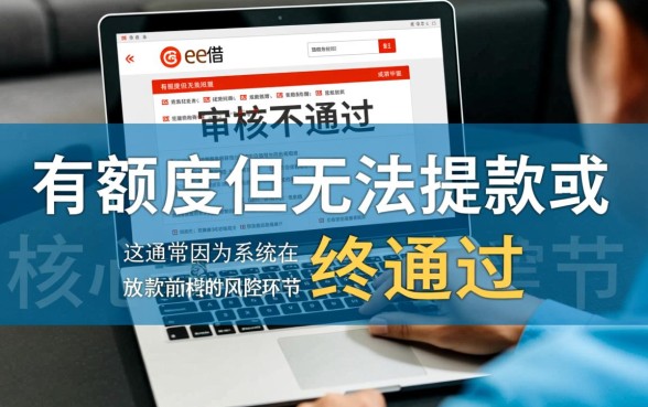 融e借有额度但审核不过有办法吗