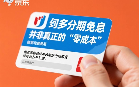 京东白条分期免息真的没有利息吗