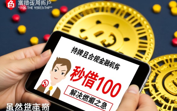 秒借100 500元的平台有哪些？哪个正规容易下款？