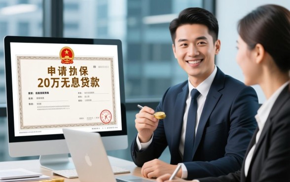 营业执照20万无息贷款查征信吗，怎么申请容易通过？