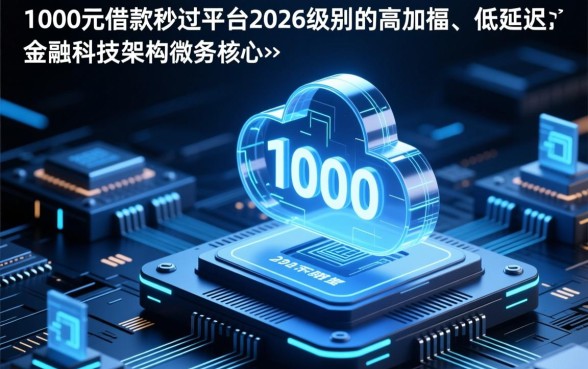1000元借款秒过平台2026有哪些，哪个平台不用审核？