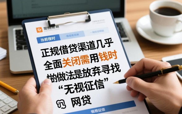 征信逾期怎么借钱急用，哪里有不看征信的贷款口子？