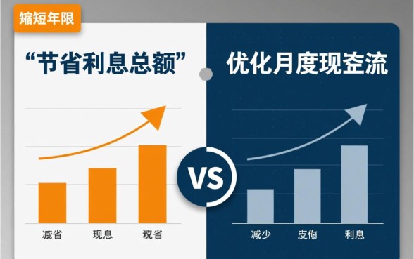 贷款缩短年限和减少月供哪个合适，怎么选更划算？