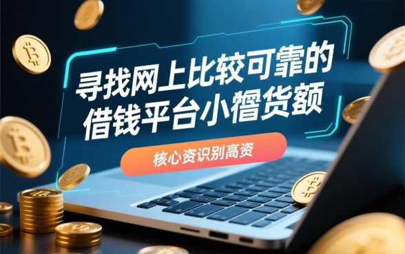 网上比较可靠的借钱平台小额贷款，哪个正规平台下款快？