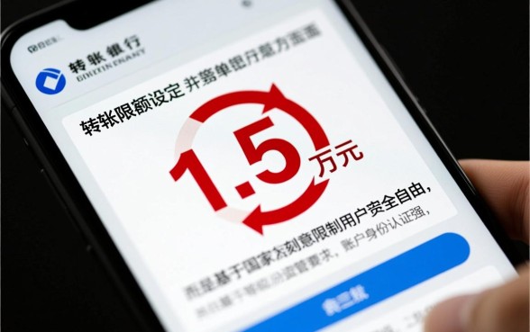 为啥建行转账一天只能转一万五呢，建行转账限额怎么提升