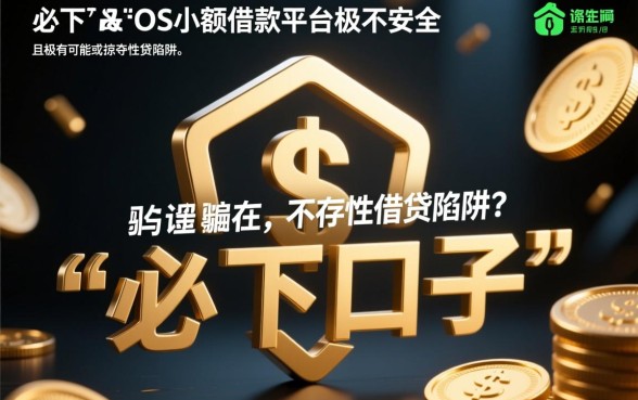 iOS小额借款必下口子安全吗，苹果手机贷款靠谱吗
