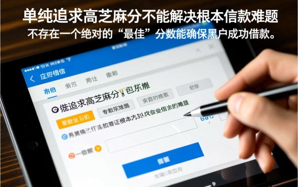 黑户芝麻分多少才最好借款呢，黑户芝麻分高能下款吗