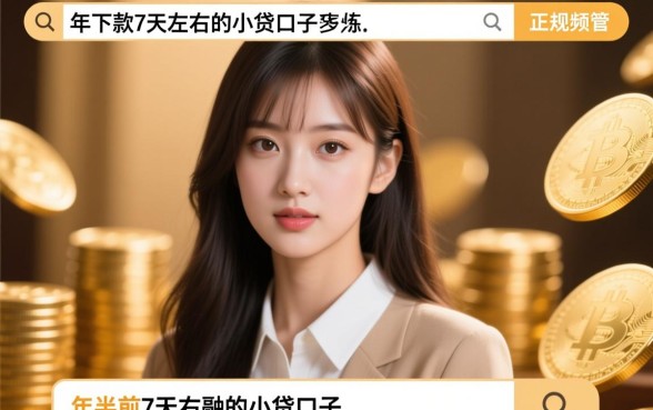 年下急需用钱有哪些小贷，7天左右能下款吗