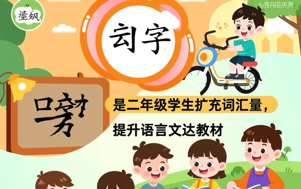 二年级下册带口子的字怎么组词造句？有哪些？