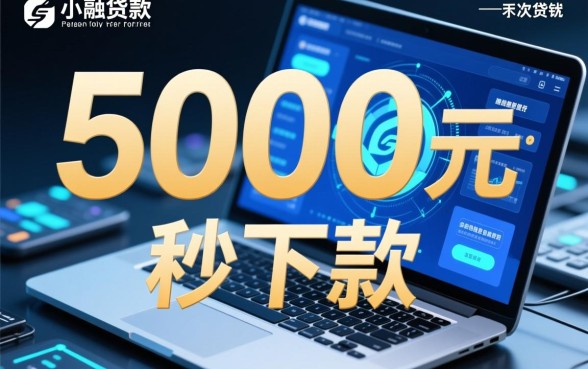 有哪些秒下款5000的贷款，5000秒下款贷款怎么申请？