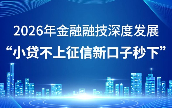 小贷不上征信新口子秒下的有哪些，2026年最新靠谱平台有哪些？