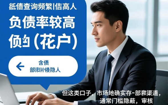 有没有花户负债高下款的口子，不看征信能过吗？