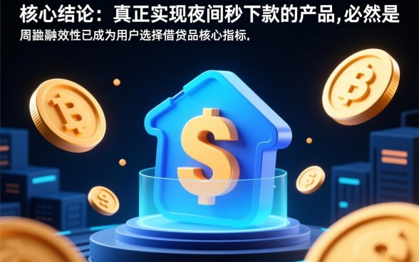 夜间秒下款的口子有哪些？晚上急需用钱怎么秒下款？