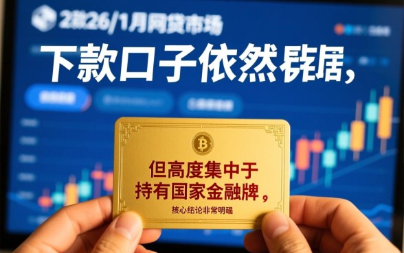 2026年1月网贷能下款的口子有哪些，哪个容易过？