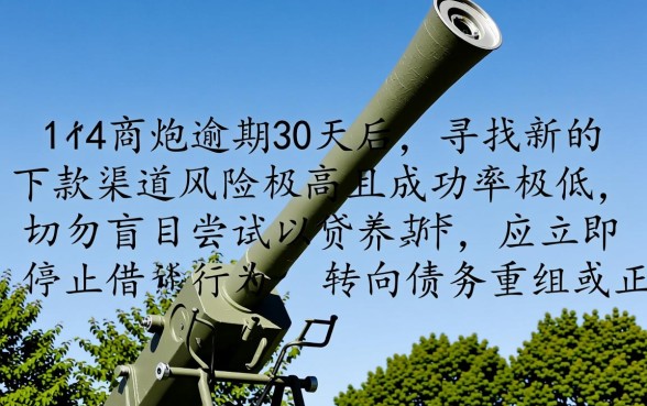 714逾期30多天还能下的口子，逾期30天哪里还能贷？