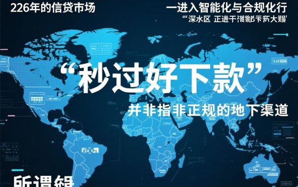 2026秒过好下款的口子有哪些，2026年不用审核的贷款有哪些